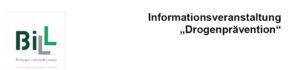 Read more about the article BILL: Gemeinsame Informationsveranstaltung zum Thema „Drogenprävention“ am 22.02.2022 um 18.00 Uhr im Forum der Albert-Schweitzer-Realschule!