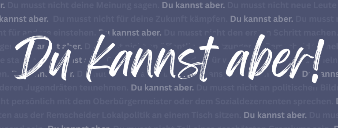 7 Schülerinnen und Schüler der ASRS kandidieren für die Remscheider Jugendratswahl