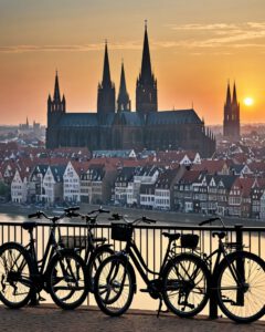 Mehr über den Artikel erfahren Auf nach Münster – Die Klassen 6a,6c,6d und 6e in der Stadt der Fahrräder