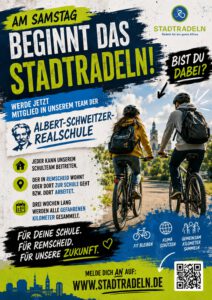 Mehr über den Artikel erfahren Die gesamte ASRS ist zum Stadtradeln aufgerufen