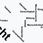 Einigkeit, Recht und Freiheit – die wichtigsten Artikel des Grundgesetzes hängen jetzt auch in unserer Schule